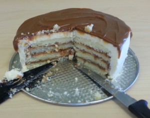 dulce de leche cake