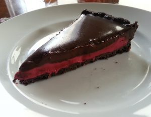 experimental raspberry cream tart