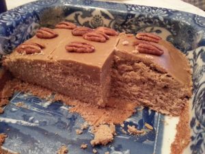 spice cake with penuche frosting